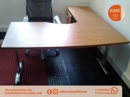 ESCRITORIOS EN L MADECOR